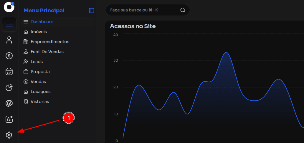 configurações